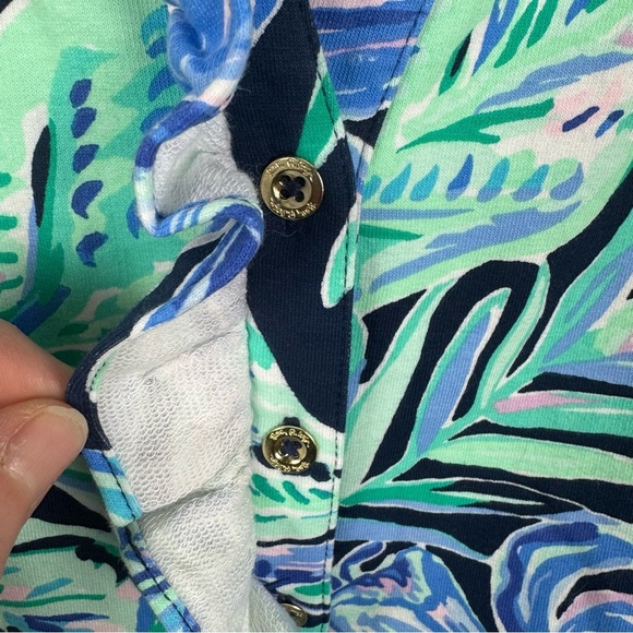 Lilly Pulitzer Sherryn Shift Tunic Printed Mini Sleeveless Dress Size Medium - Picture 4 of 8